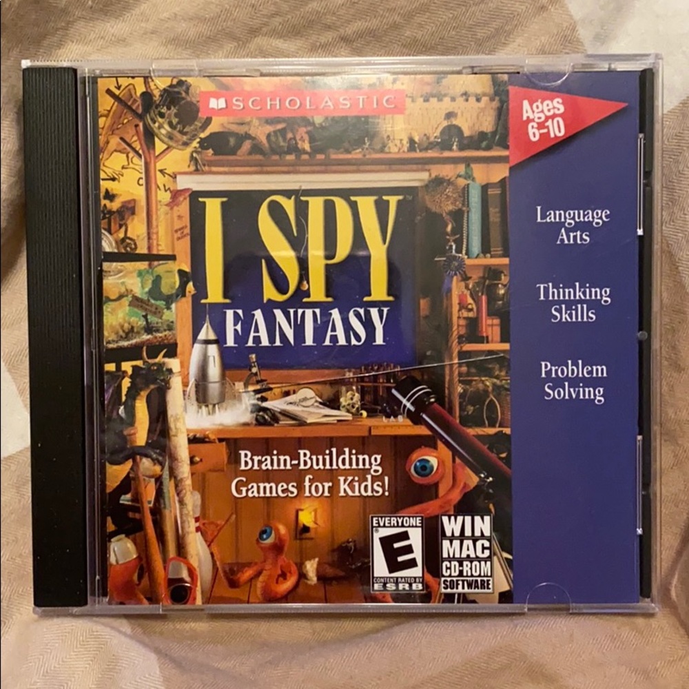 I SPY FANTASY. MAC and PC compatible